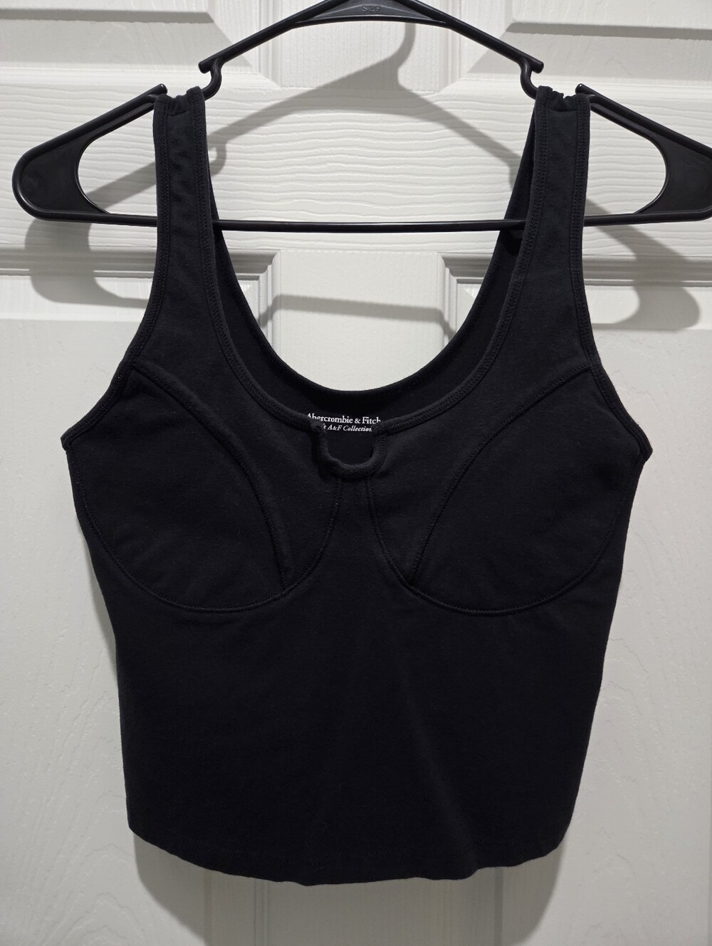 Abercrombie Cotton Seamless Fabric Corset Tank Size Small
